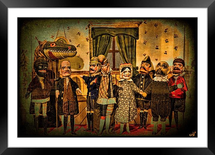 Ladies & Gentlemen, The Cast Framed Mounted Print by Chris Lord