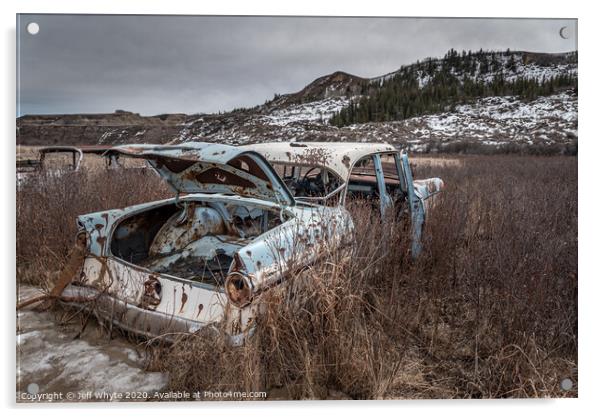 Abandoned  Acrylic by Jeff Whyte