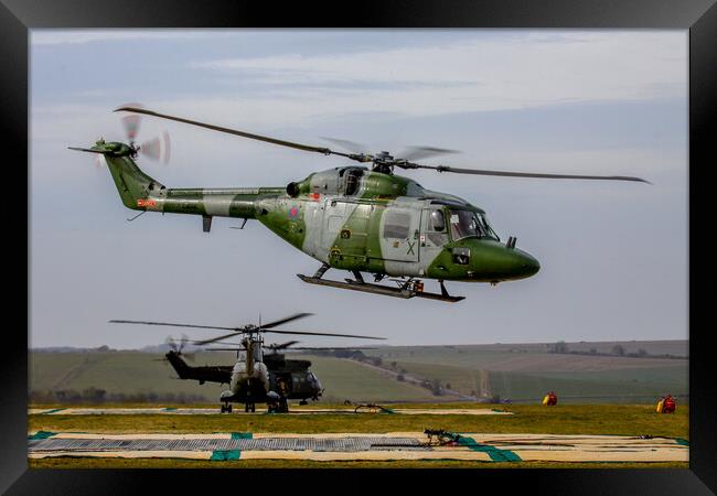 AAC Lynx on SPTA Framed Print by Oxon Images