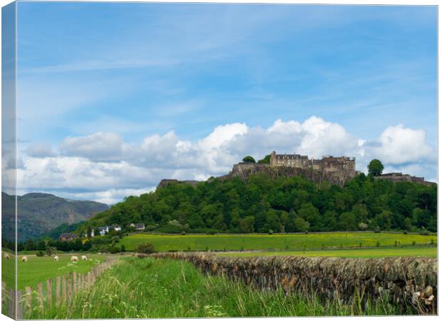 Stirling Castle. Canvas Print by Tommy Dickson