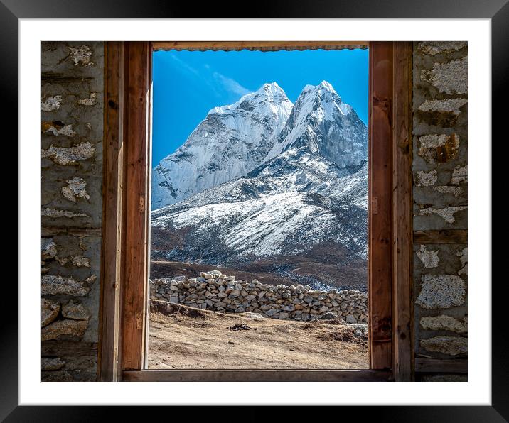 Room with A View Framed Mounted Print by Paul Andrews