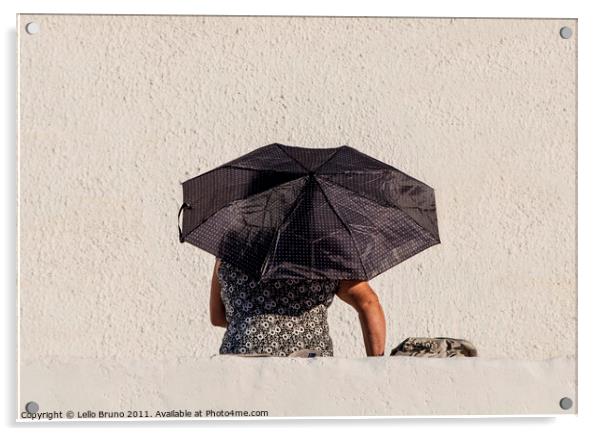 Sotto il sole della Puglia - Italy Acrylic by Lello Bruno