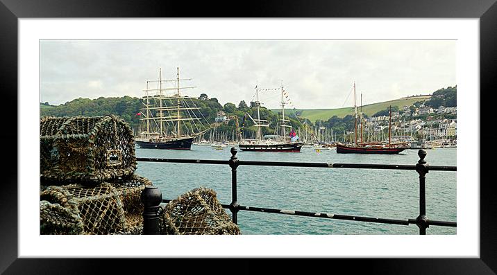 Dartmouth Heritage Framed Mounted Print by Peter F Hunt