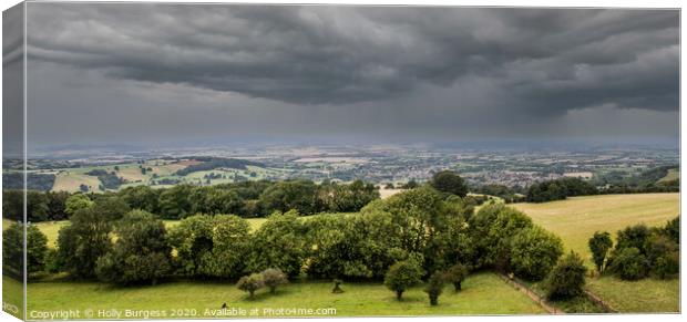 Cotswold, county, England Canvas Print by Holly Burgess