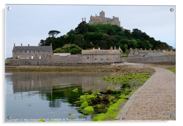 St Michael's Mount, Marazion Acrylic by Rika Hodgson