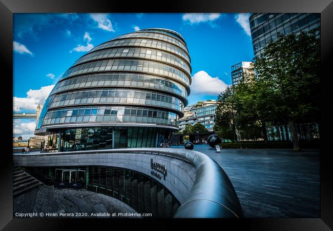 City Hall, London Framed Print by Hiran Perera