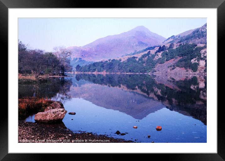 Aran Snowdonia Framed Mounted Print by Mark Brinkworth