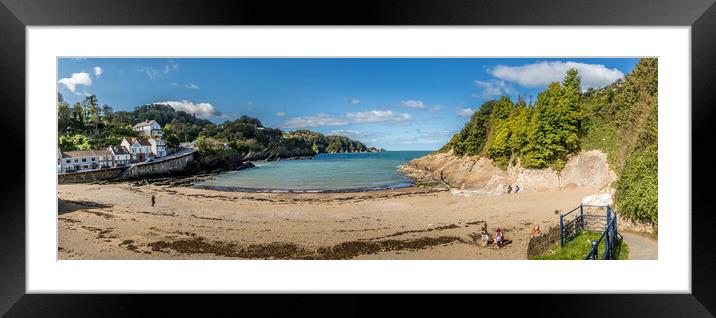 Combe martin Framed Mounted Print by chris smith