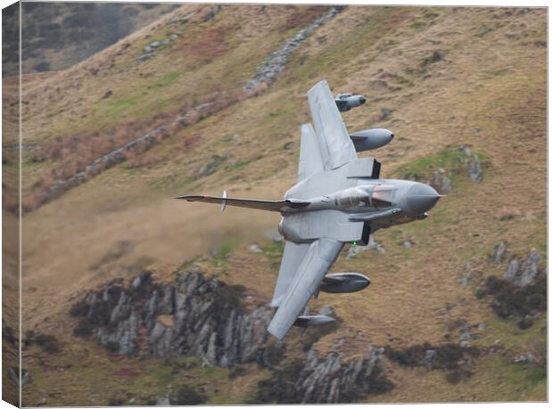 RAF Tornado Gr4 Wings Swept Canvas Print by Rory Trappe