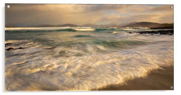 Outer Hebrides Beach Acrylic by Phil Durkin DPAGB BPE4