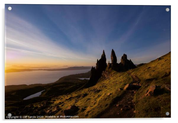 The Storr, isle of skye. Acrylic by Scotland's Scenery