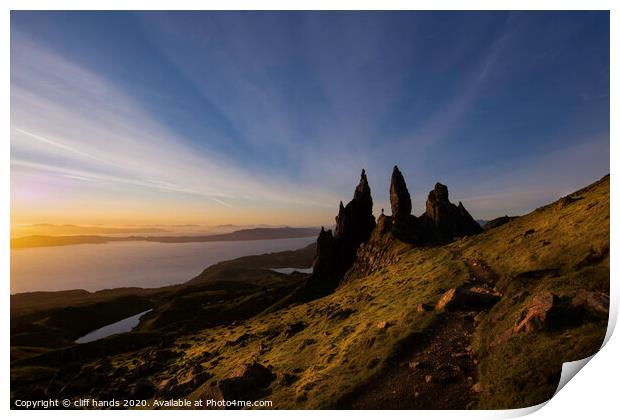The Storr, isle of skye. Print by Scotland's Scenery