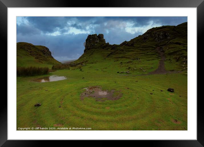 Fairy glen, Isle of Skye. Framed Mounted Print by Scotland's Scenery