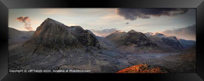 Glencoe Vista Framed Print by Scotland's Scenery
