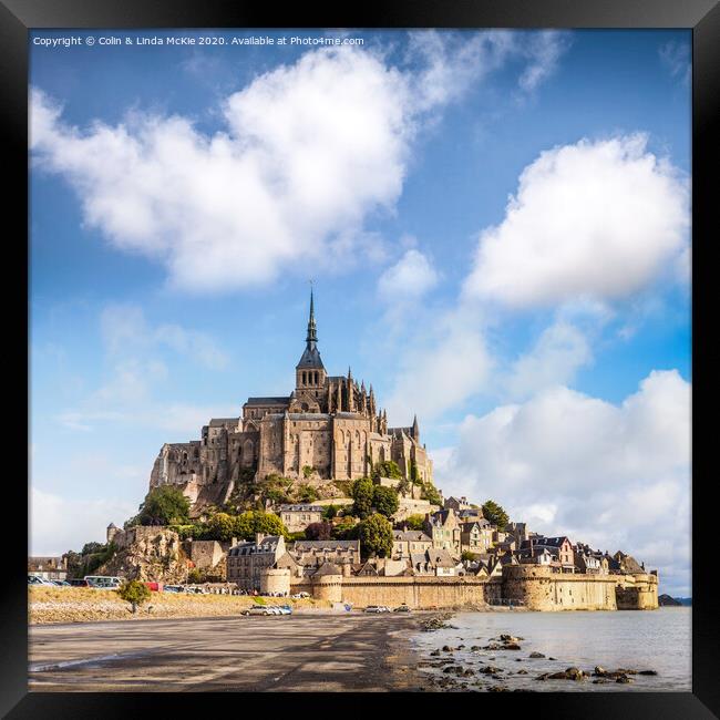 Mont St Michel, Normandy Framed Print by Colin & Linda McKie