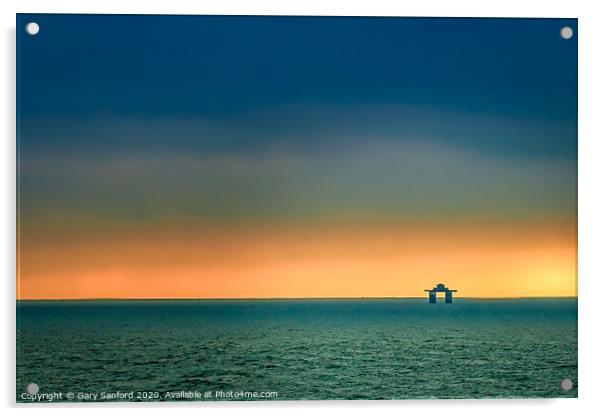 Sunrise Over Sealand Acrylic by Gary Sanford