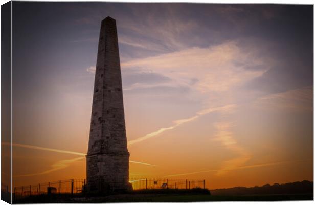 The Cosway Monument Canvas Print by Jeremy Sage