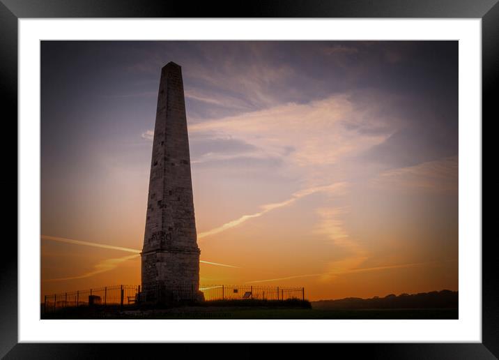 The Cosway Monument Framed Mounted Print by Jeremy Sage