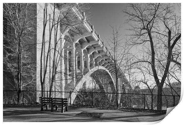 Ford  Parkway Bridge Print by Jim Hughes