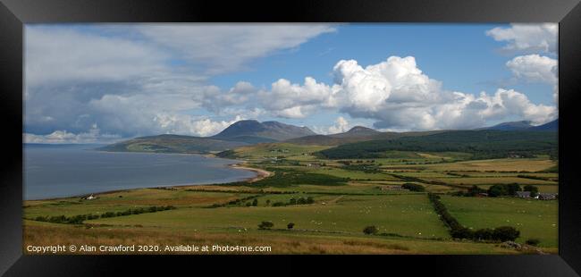 Isle of Arran, Scotland Framed Print by Alan Crawford