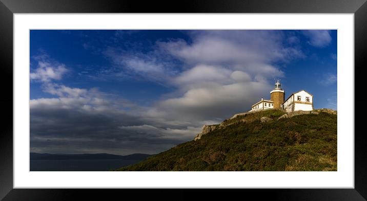 Fisterra Lighthouse Framed Mounted Print by DiFigiano Photography