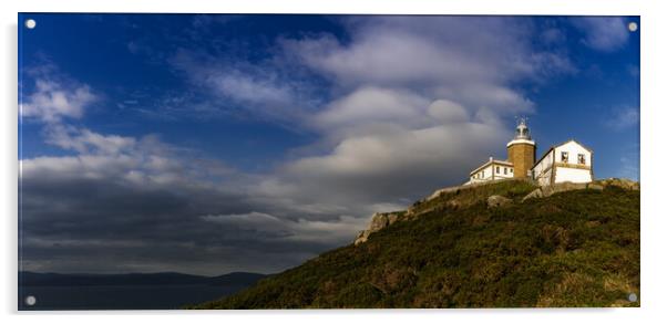 Fisterra Lighthouse Acrylic by DiFigiano Photography