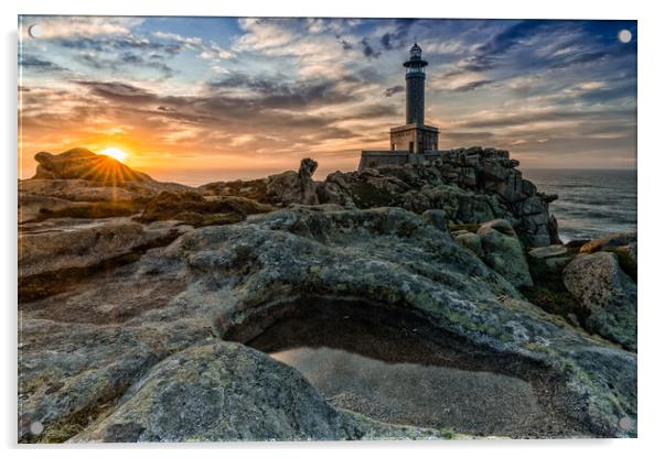 Punta Nariga Lighthouse Acrylic by DiFigiano Photography