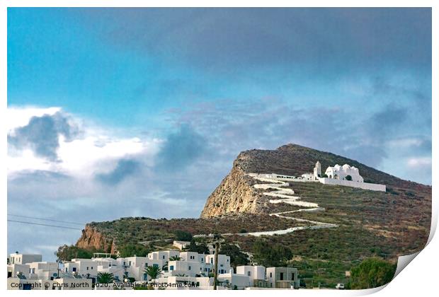 Church of Panagia. Print by Chris North