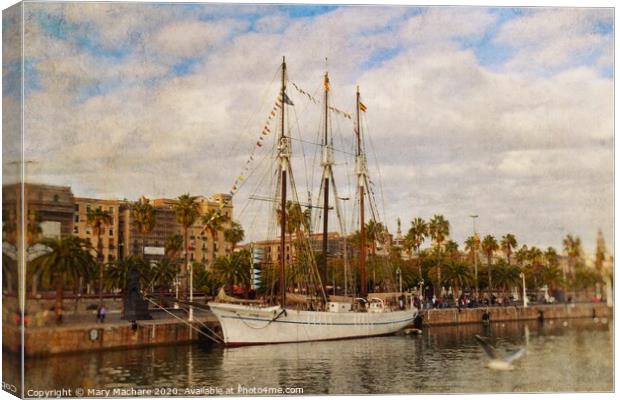 The Tall Ship  Canvas Print by Mary Machare