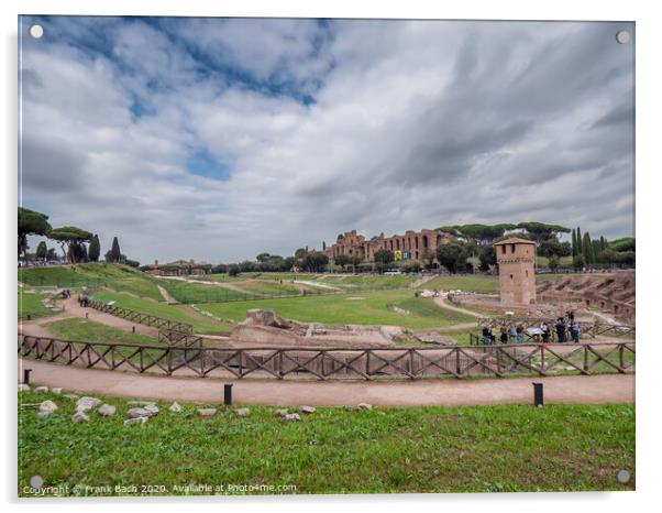 Circus Maximus in Rome, Italy Acrylic by Frank Bach