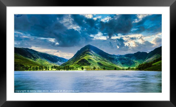 Buttermere with Fleetwith Pike  Framed Mounted Print by Jonny Gios