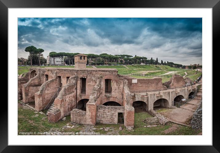 Circus Maximus in Rome, Italy Framed Mounted Print by Frank Bach