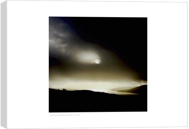 View South from Kilcreggan Peninsula  Canvas Print by Michael Angus