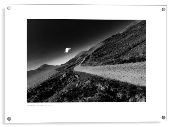 West Highland Way (Rannoch Moor [Scotland]) Acrylic by Michael Angus
