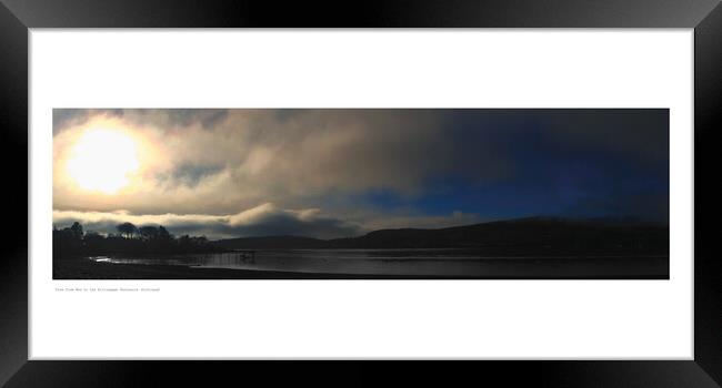 View of Kilcreggan Peninsula (Scotland) Framed Print by Michael Angus