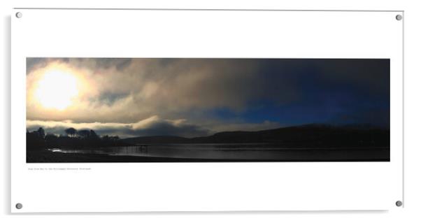 View of Kilcreggan Peninsula (Scotland) Acrylic by Michael Angus