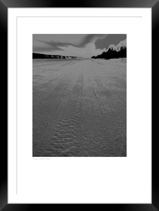  The Arctic (Rovaniemi [Finland]) Framed Mounted Print by Michael Angus