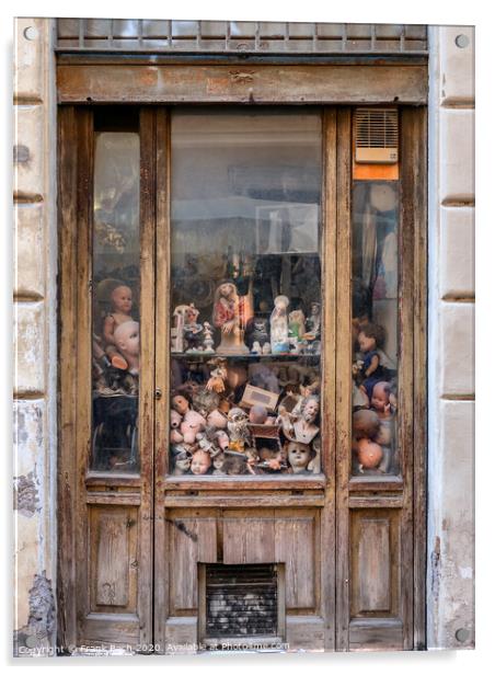 Ospedale delle Bambole doll repair shop in Rome, Italy Acrylic by Frank Bach