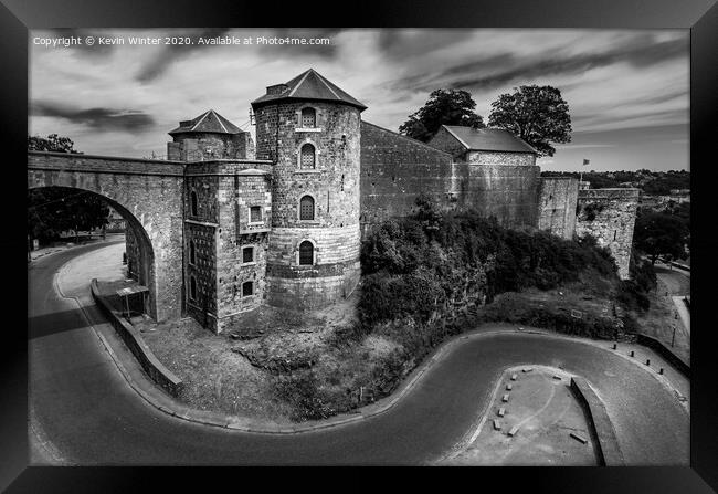 Namur Citadel Framed Print by Kevin Winter