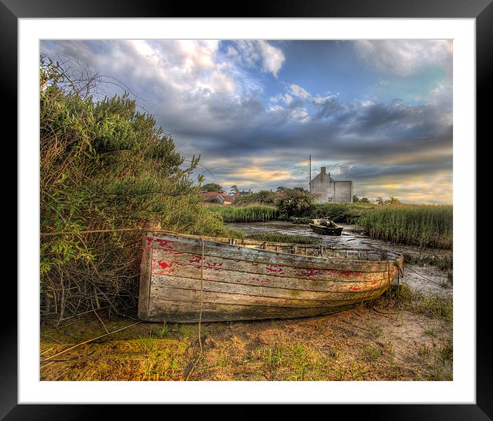 Evening Light Framed Mounted Print by Mike Sherman Photog