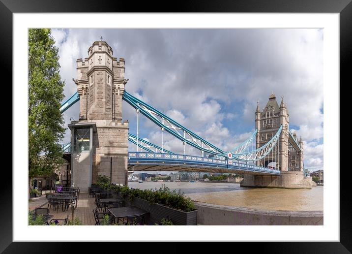 Tower Bridge, London Framed Mounted Print by Dave Wood