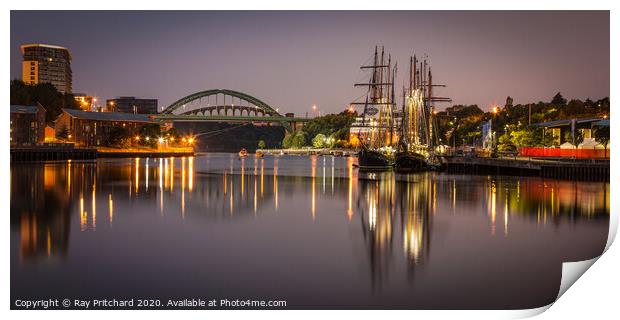 Sunderland Tall Ships Race  Print by Ray Pritchard