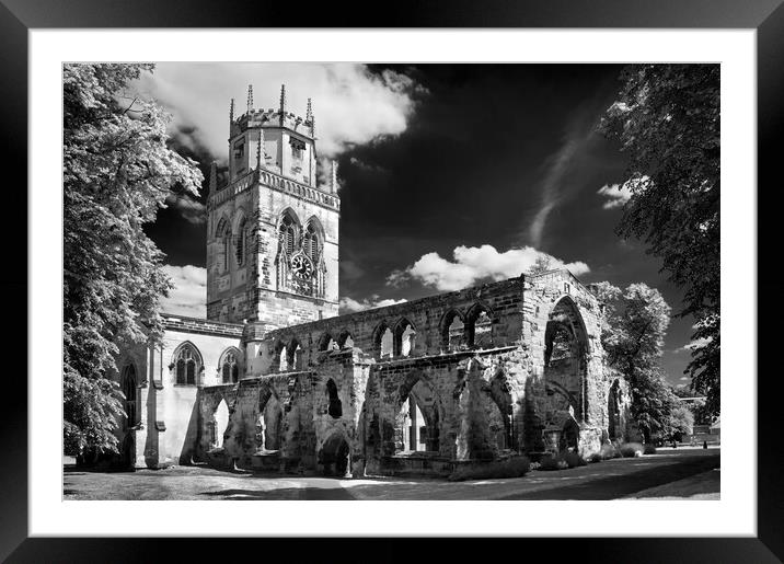 All Saints Church, Pontefract   Framed Mounted Print by Darren Galpin