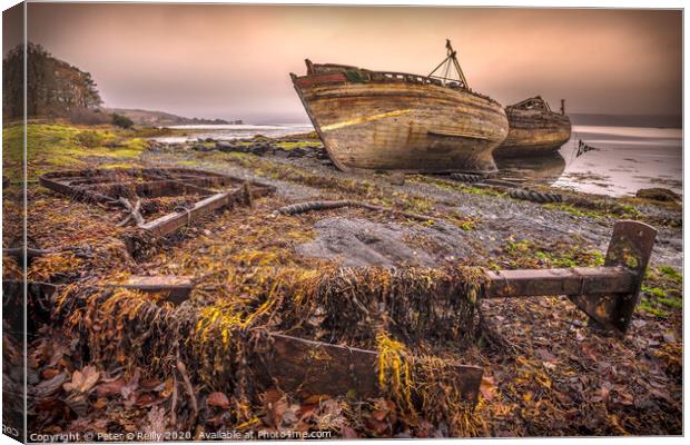 Abandoned III Canvas Print by Peter O'Reilly