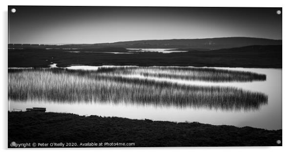 Loch na Maracha, Isle of Harris Acrylic by Peter O'Reilly