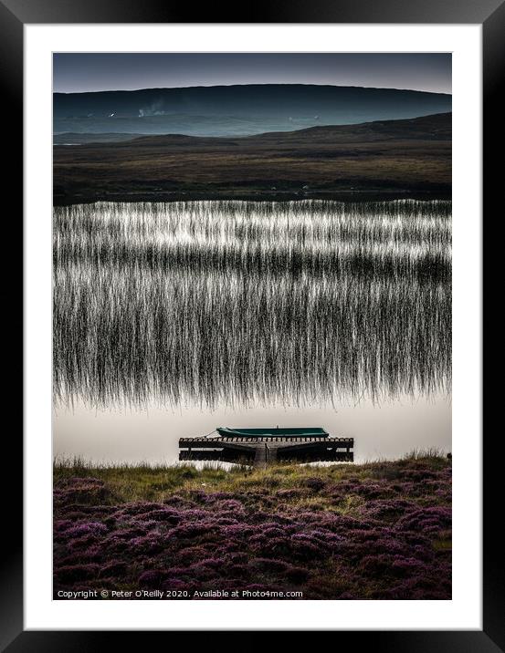 Jetty Framed Mounted Print by Peter O'Reilly