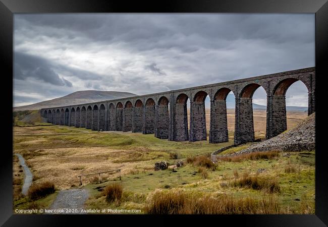 Ribblehead Framed Print by kevin cook