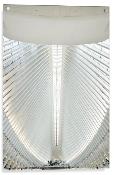 The Oculus, New York Acrylic by Martin Williams