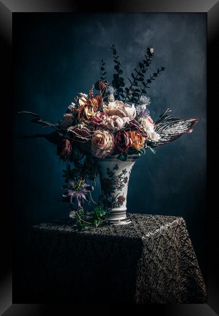 Flowers potpourris Framed Print by Steffen Gierok-Latniak