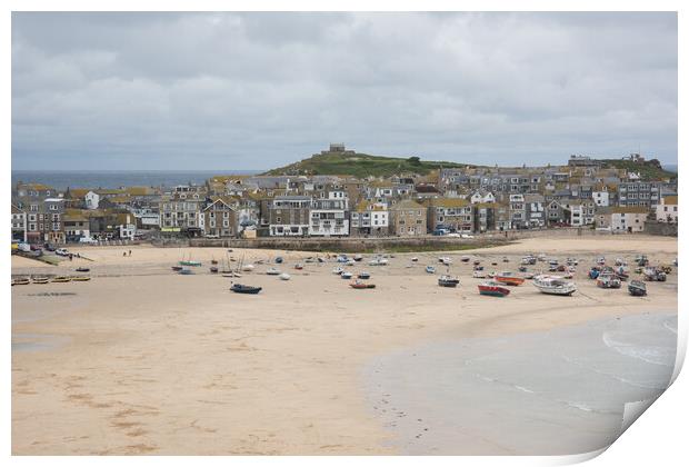 St Ives, Cornwall Print by Graham Custance